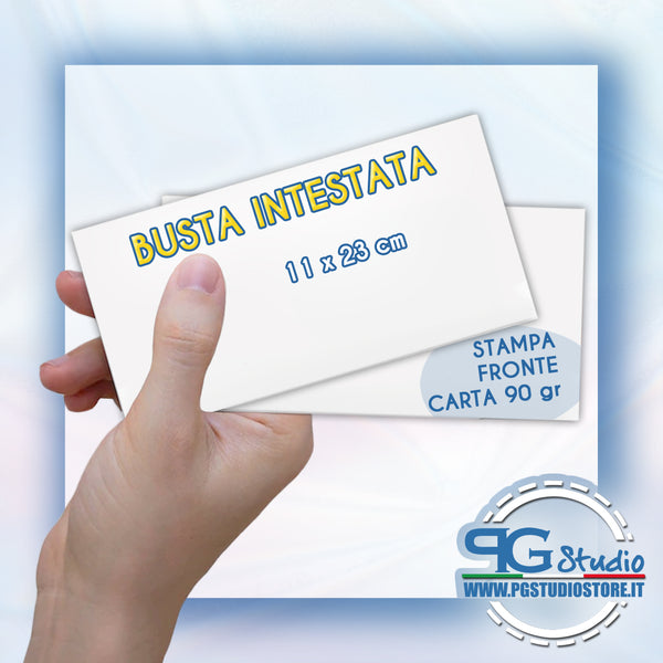 BUSTA INTESTATA - 11X23cm