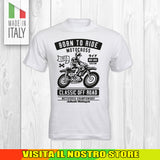 T SHIRT MAGLIA 14 BIKER MOTO CYCLE CHOPPERS MOTOR VINTAGE OLD UOMO DONNA