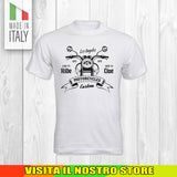 T SHIRT MAGLIA 7 BIKER MOTO CYCLE CHOPPERS MOTOR VINTAGE OLD UOMO DONNA
